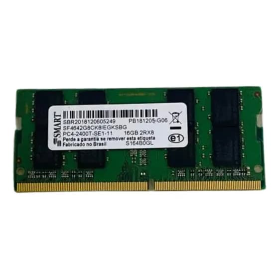 Memoria Smart Ddr4 16gb Notebook Pc4-2400t 2rx8 SF4642G8CK8IEGKSBG