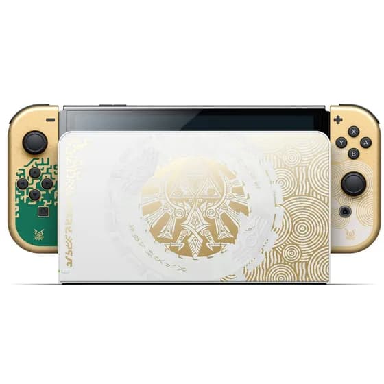 Nintendo Switch OLED 64GB The Legend of Zelda: Tears of the Kingdom cor dourado 2023