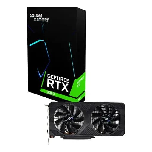 Placa De Vídeo Golden Memory Nvidia Geforce Rtx 3060M 12gb 192bits Gddr6 Directx 12