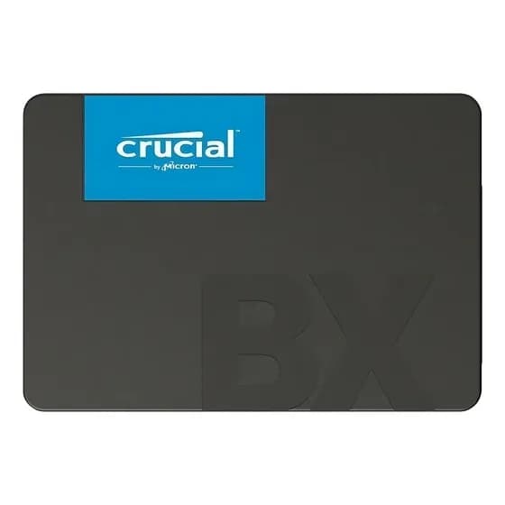 Disco interno Crucial CT480BX500SSD1 480 Gb Cor Preto