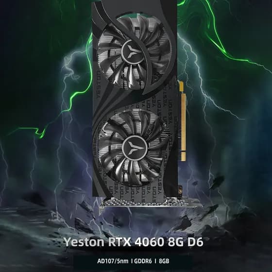 Yeston Rtx4060 8g Gddr6 Gaming Graphics Card