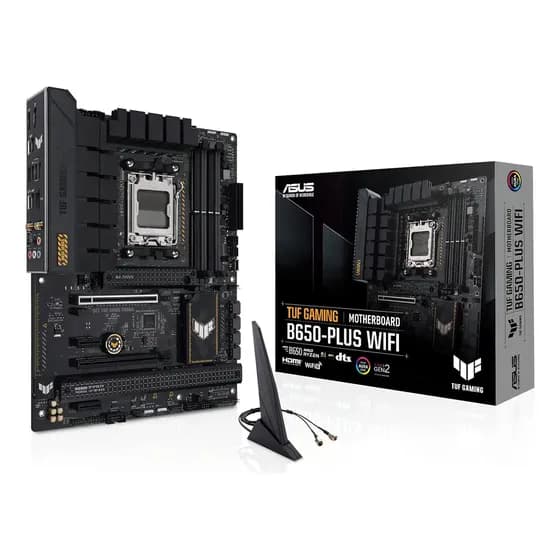 Placa-Mãe Asus TUF Gaming B650-PLUS WiFi p/ AMD Ryzen DDR5 AM5