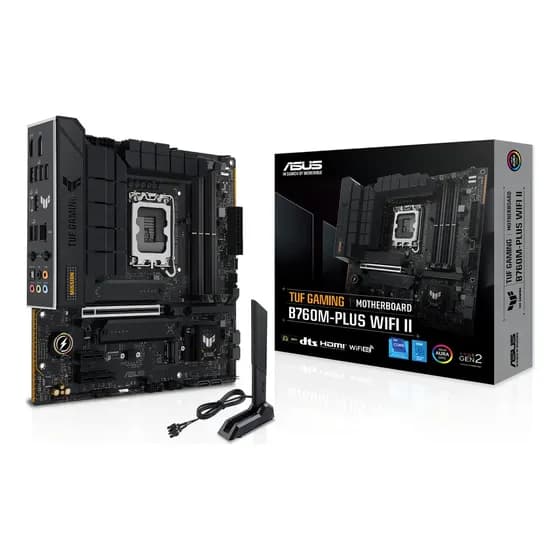 Placa-mãe Tuf Gaming B760m-plus Wifi Ii Intel B760 Matx