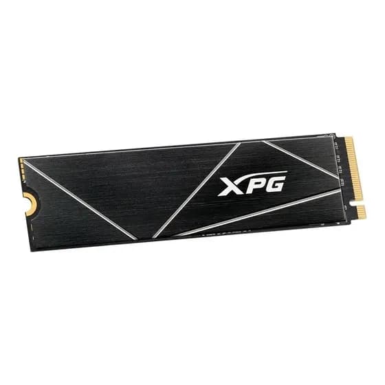 SSD m.2 2280 1TB NVMe PCIe Gen 4x4 Adata XPG GAMMIX S70 AGAMMIXS70B-1T-CS 3D NAND Leitura: 7400MB/s e Gravação: 5500MB/s Preto