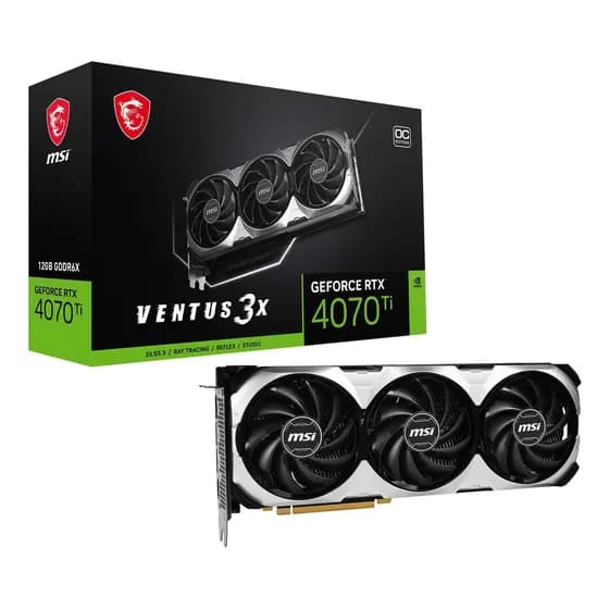 Placa Gráfica Msi Gaming Geforce Rtx 4070 Ti 12gb Gdrr6x