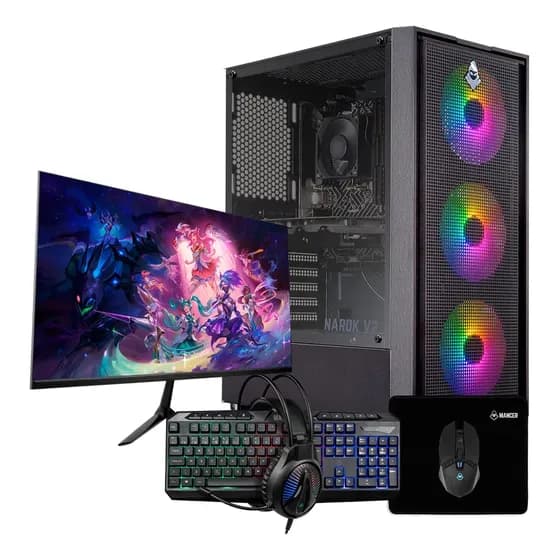 Pc Gamer Completo Mcl, Ryzen 5 8500g, 16gb Ddr5, Ssd 512gb 512 Gb 16 Gb Amd Radeon 740m