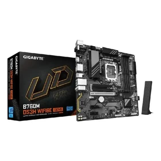 Placa Mae 1700 Gigabyte B760m Ds3h Wifi-6e Gen 5