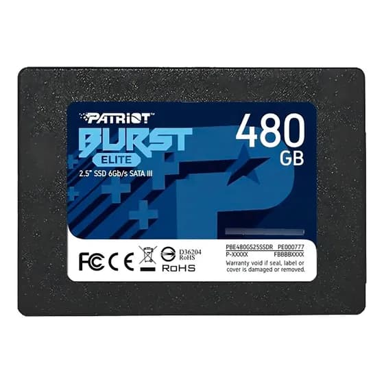 Ssd Patriot Burst Elite Sata 480gb - Pbe480gs25ssdr