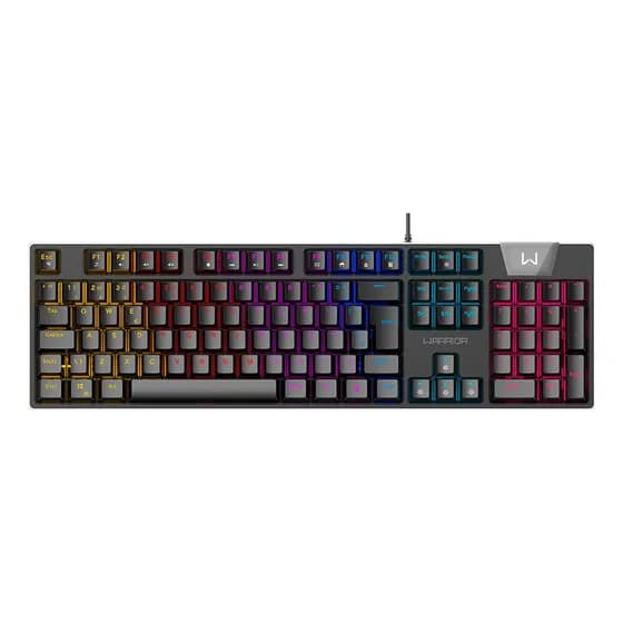 Teclado Gamer Mecânico Royal Score Preto Warrior - Tc313