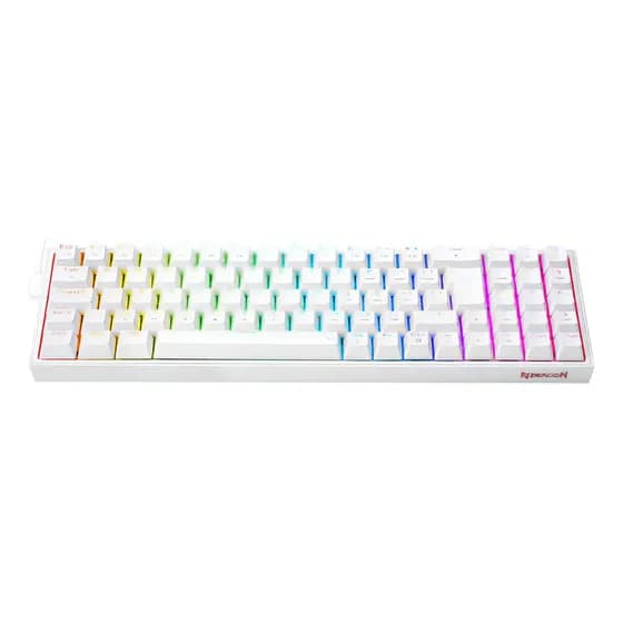 Teclado Pollux Rgb Switch Brown Redragon K628-rgb-w Branco