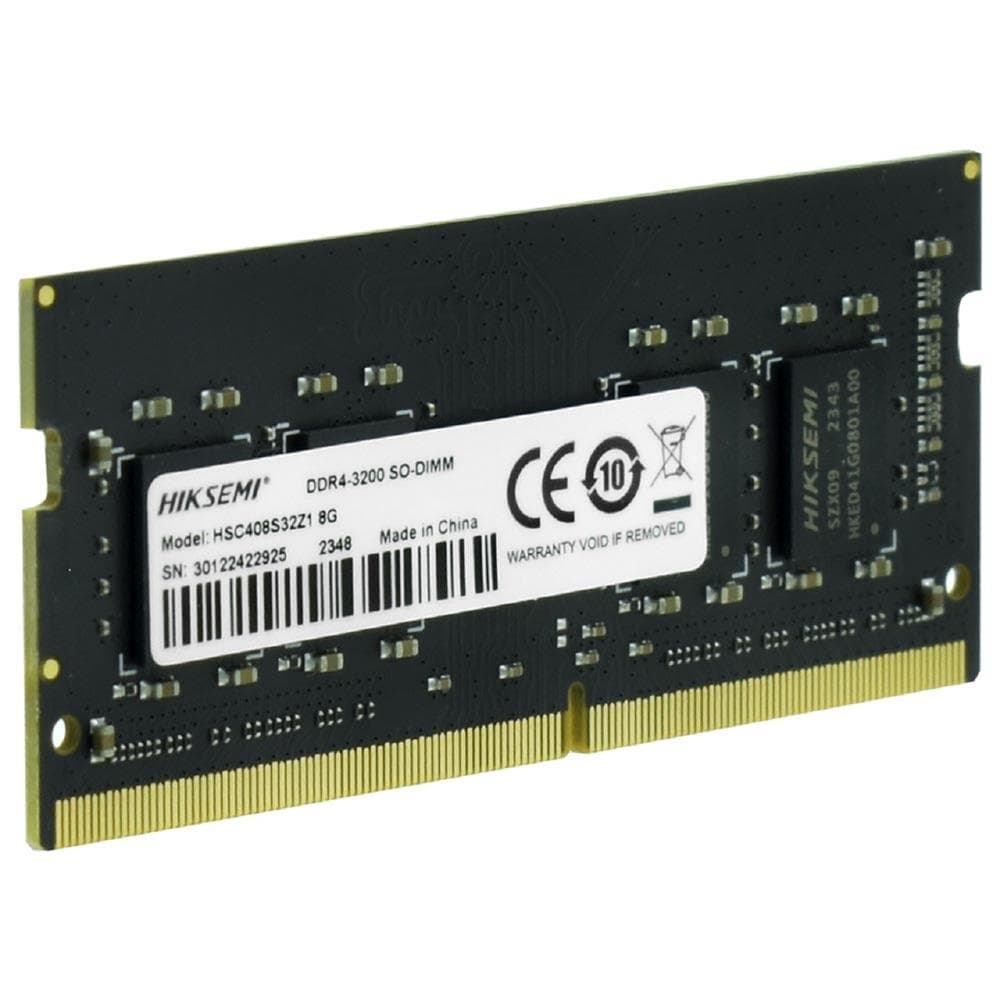 Memória Hiksemi Hiker , 8GB , Ddr4 , 3200mhz , 1.2v , Notebook - HSC408S32Z1