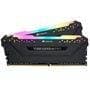 Memória RAM Corsair Vengeance RGB Pro, 16GB (2x8GB), 2666MHz, DDR4, CL16, Preto - CMW16GX4M2A2666C16