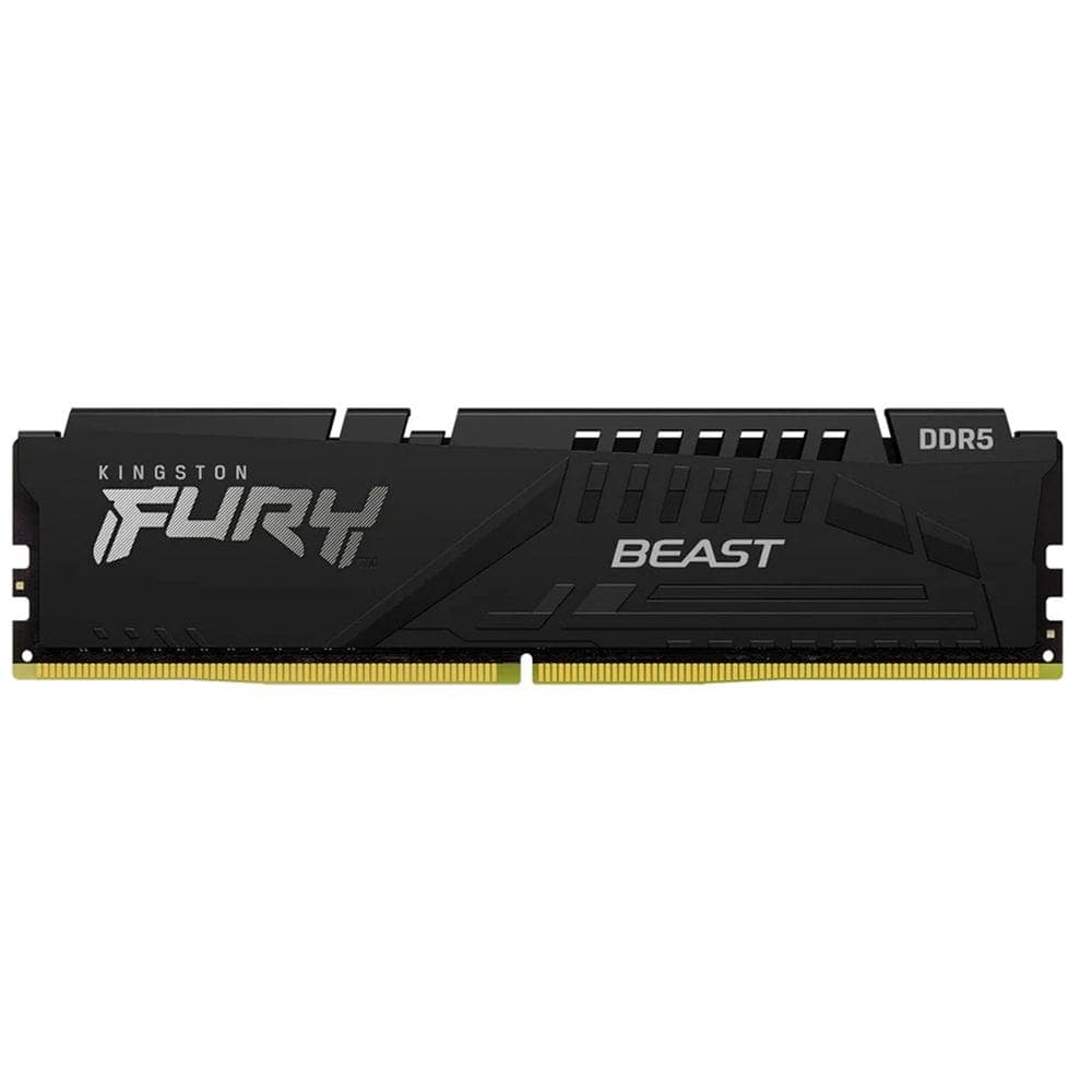 Memória Kingston Fury Beast 16GB DDR5, 6000MHz, PC5-48000, 288 pinos, 1,35V, CL36 - KF560C36BBE2-16