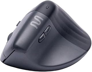 Mouse Sem Fio Vertical Ergonômico MS17 Preto Multi - MO417