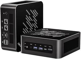 AMD Ryzen AI 9 HX 370 Mini Computer, Barebone Mini PC, OCuLink Desktop, Dual 2.5G Ethernet, Dual M.2 NVMe Slots, WiFi 6E，Barebone System - RAM/SSD/OS Not Included(Ryzen AI 5 340)