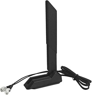 ZAHARA Antena WiFi 6E 2.4/5.8/6GHz RP-SMA Tri Band para ASUS ROG Strix B550-F Gaming WiFi II/B550-PLUS/Prime B450M-A II/ROG Strix B650-A B650-PLUS B650E-F B550-A B760-I Z690-I Z790-Plus Z790-A Z790-E