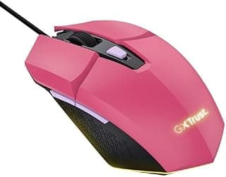 Trust Gaming GXT 109P Felox Mouse para jogos iluminado - Pink