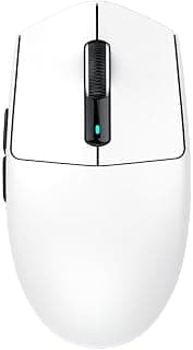 Mouse Gamer Sem Fio Attack Shark G3 Pro, 25000 Dpi, Switch Omron, Com Base de Carregamento, Tri-mode Wireless Bluetooth Usb-c, Branco - G3 Pro