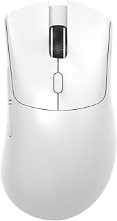 Mouse Gamer sem Fio Attack Shark R1 Ultraleve e design Ergonômico, Tri-mode, 18.000 Dpi, Sensor Óptico Paw3311, 6 Botões - Preto