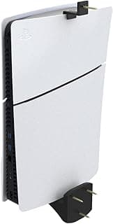 Suporte De Parede Painel Compatível Com Playstation 5 Slim (1247) (Preto)