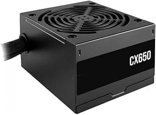 Fonte de alimentação ATX 650W 80 Plus Bronze PFC Ativo