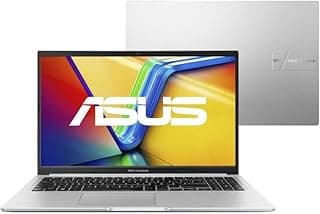 Notebook Asus Vivobook 15 M1502ya Amd Ryzen 7 5825u 8gb Ram 512 Gb Ssd Windows 11 Home 15,6" Lcd Led Fhd nível Ips Cool Silver Bq966w