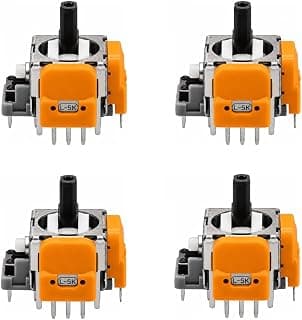 Kit 4 Analógicos Magnético Hall Effect para Controle PS5 | Anti-Drift e Maior Precisão