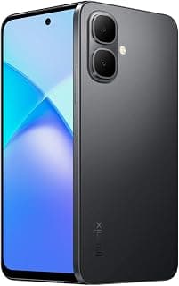 Smartphone Infinix Smart 10, 4GB RAM 256GB, Câmera 8MP + IA, Tela 6.67” HD+ 120Hz, Bateria 5000mAh, Processador T7250, Android, Dual Chip - Preto