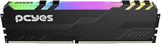 MEMORIA GAMER PCYES UDIMM 16GB DDR5 5600MHZ BLACK COM RGB - PM165600D5BR