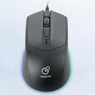 Mouse Keytime Vanguard 2400DPI USB2.0 RGB Preto KYT00005