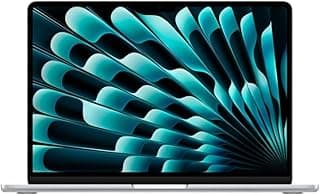Apple 2026 MacBook Air (de 13 polegadas, Chip M5 da Apple com CPU de 10 núcleos e GPU de 10 núcleos., 16GB Memória unificada, 1 TB) - Prateado