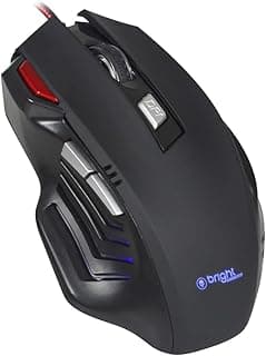 Mouse Gamer Pro 2400 DPI Preto - Bright
