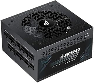 Fonte Gamer VINGAR Fusion 850W Platinum, 850W, Teclab Extreme, Modular, PFC Ativo, Com Cabo, Preto