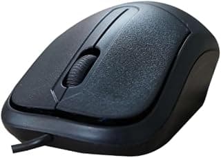 Mouse BRAZIL PC BPC-M129 Óptico USB Preto | 1000 DPI, 1,2m