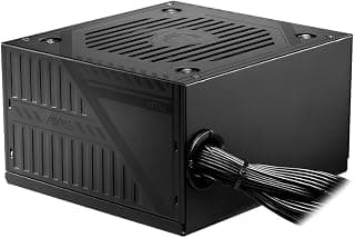 Fonte MSI MAG A500DN, 500W, 80 Plus White, PFC ativo, Com Cabo, Preto - 306-7ZP6A22-809