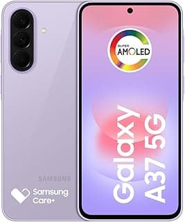 Celular Samsung Galaxy A37 5G 128GB, 6GB RAM, Câmera 50MP (Lavanda)