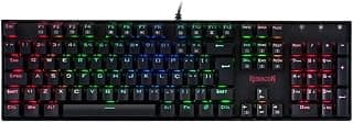 Redragon, Teclado Mecânico Gamer Mitra RGB (Switch Outemu Blue) - Preto