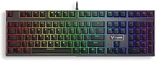 Teclado Mecânico Rapoo VPro Retroiluminado V700RGB Alloy - RA030