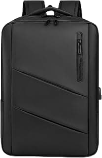 Mochila para Notebook Feminina e Masculina Executiva 15.6 Polegadas | Impermeável, Porta USB, Trabalho e Escola, Viagem Avião