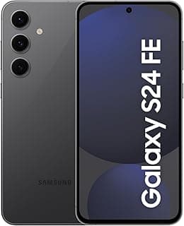 Samsung Galaxy S24 FE 5G Celular 256GB 8GB RAM Tela 6.7" Câmera Tripla 50+12+8MP Frontal 10MP Galaxy AI Grafite Recondicionado