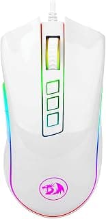 Mouse Gamer Redragon Cobra M711W RGB (10000 DPI/Pixart PMW3325) - Branco