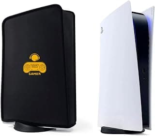Capa Case para Console PS5 - Anti Poeira e Proteção - Design Compacto e Prático - Ideal para Transporte e Armazenamento