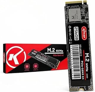 SSD M.2 NVMe 256GB 2280 PCIe Gen3 x4 Knup Ultra Rápido Alta Performance para Notebook e Desktop | Upgrade Velocidade Máxima