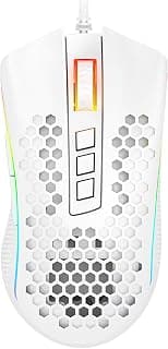 Mouse Gamer Redragon Storm Elite RGB Lunar White M988W-RGB, Branco