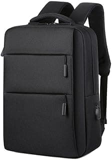Mochila Executiva Reforçada para Notebook 15.6” Trabalho Faculdade Viagem Escolar Masculina Feminina Bolsa Resistente com Saída USB Moderna e Espaçosa
