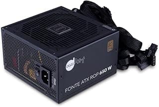 FONTE ATX ROP 650 W REAL 80 PLUS BRONZE PFC ATIVO DAZZ