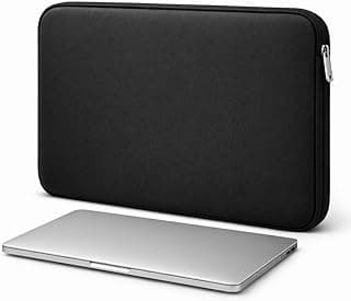 Capa Neoprene P/Notebook Macbook e Tablet até 15,6 Polegadas - Flexível, Macio, Resistente a Respingo, Poeira e Arranhões, Impermeável - Design Slim e Elegante - Proteção Premium com Zíper Reforçado