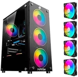 PC GAMER INTEL CORE I7 3770 3.90GHZ - PLACA DE VÍDEO RX 580 8GB - 16GB RAM - SSD 480GB - WIFI