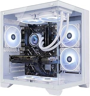 PC Gamer EPIC by BluePC - Intel Core Ultra 5 245KF, Geforce RTX 5080 16GB, 32GB DDR5, SSD 1TB M.2 NVMe, 800W 80 Plus,Branco, 5 fans RGB - PGBP-EPI1319