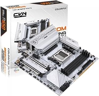 Placa Mãe Colorful Cvn B650m Gaming Frozen V14, Chipset B650, Amd Am5, Matx, Ddr5, Branco